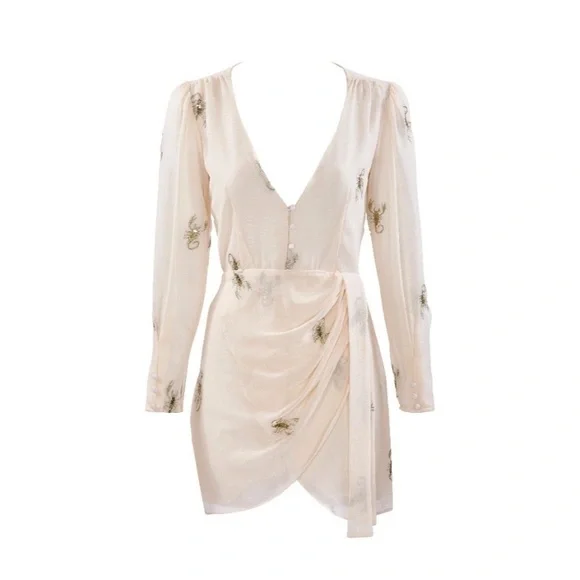 FOR LOVE & LEMONS SCORPION DRESS FREE PEOPLE REVOLVE STONE COLD FOX PLANET BLUE - Picture 5 of 14